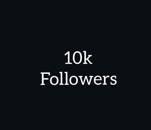 10k Followers